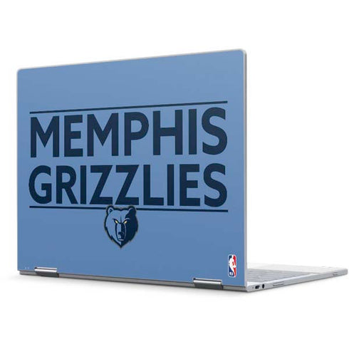NBA Memphis Grizzlies Standard - Light Blue Pixelbook Skin